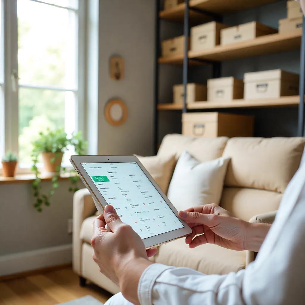 Geïnventariseerd item in woonkamer